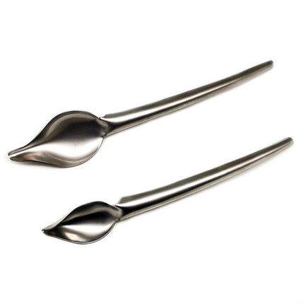 2 in 1 DIY Stainless Steel Chocolate Spoon Decorating Filter Spoon Set-garmade.com