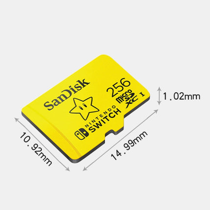 SanDisk SDSQXAO TF Card Micro SD Memory Card for Nintendo Switch Game Console, Capacity: 128GB Red-garmade.com