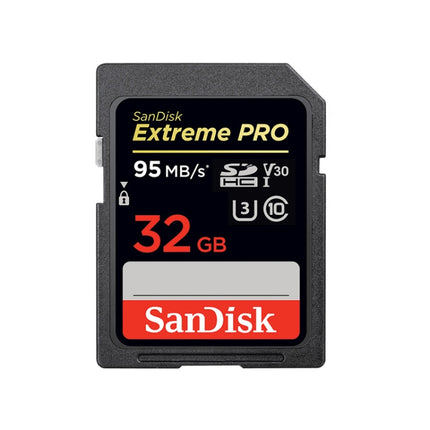 SanDisk Video Camera High Speed Memory Card SD Card, Colour: Black Card, Capacity: 32GB-garmade.com