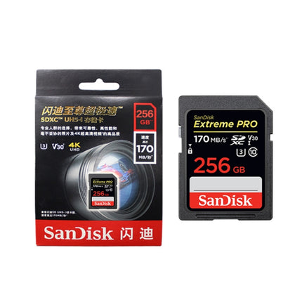 SanDisk Video Camera High Speed Memory Card SD Card, Colour: Black Card, Capacity: 128GB-garmade.com