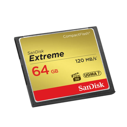 SanDisk CFXPS-1067X High Speed CF Card Camera SLR Camera Memory Card CF-120M/S, Capacity: 64GB-garmade.com