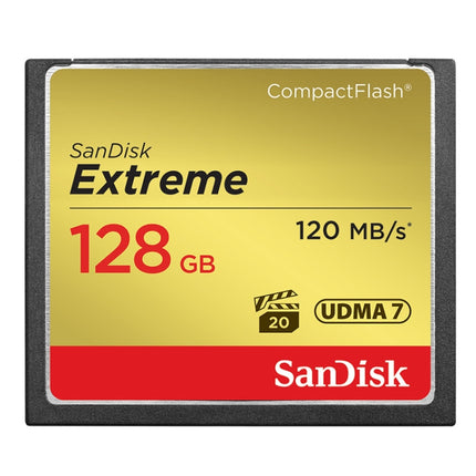 SanDisk CFXPS-1067X High Speed CF Card Camera SLR Camera Memory Card CF-120M/S, Capacity: 128GB-garmade.com