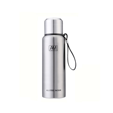 304 Stainless Steel Insulated Mug Large Capacity Sports Water Cup Outdoor Travel Pot, Capacity: 500ml(True Color)-garmade.com