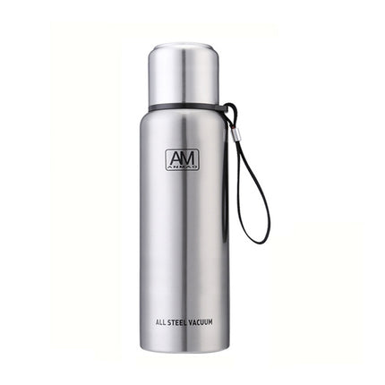 304 Stainless Steel Insulated Mug Large Capacity Sports Water Cup Outdoor Travel Pot, Capacity: 750ml(True Color)-garmade.com