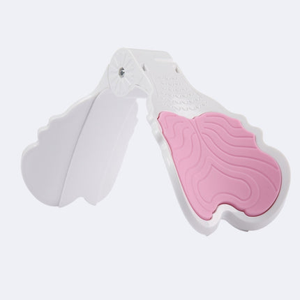 Butterfly Pattern Pelvic Muscle Trainer Home Fitness Leg Training Equipment Leg Clamp(Pink)-garmade.com