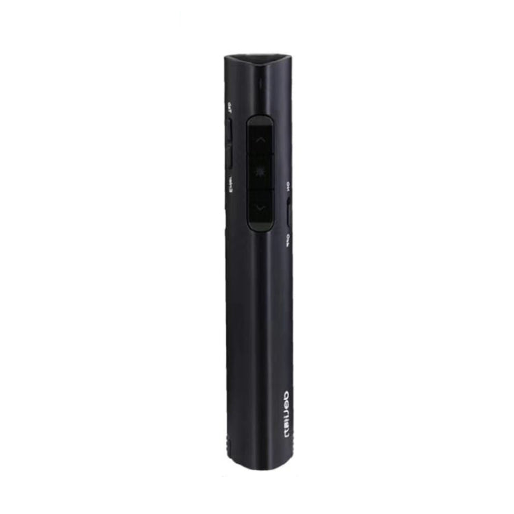 Deli 2.4G Flip Pen Business Presentation Remote Control Pen, Model: 2801 Black (Red Light)-garmade.com