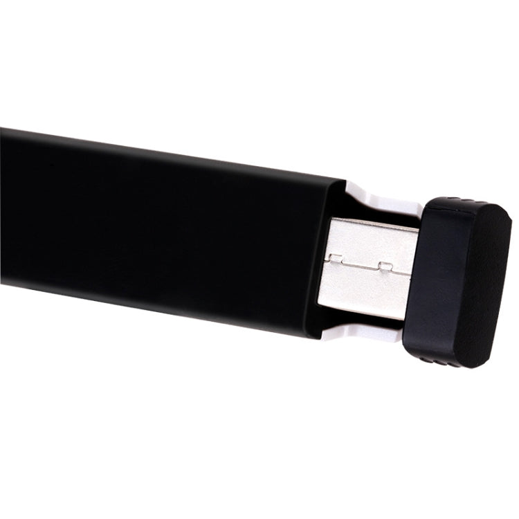Deli 2.4G Flip Pen Business Presentation Remote Control Pen, Model: 2801 Black (Red Light)-garmade.com