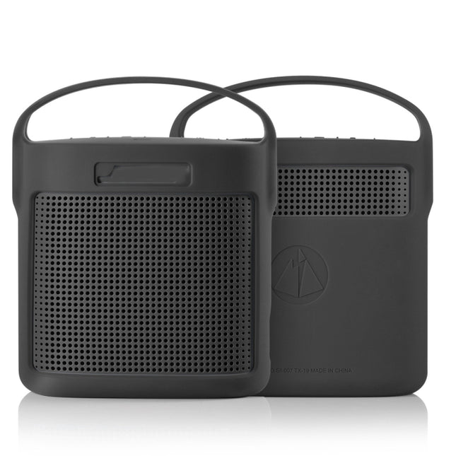 Audio Dustproof Protective Cover Bluetooth Speaker Waterproof and Anti-Drop Protective Cover for BOSE SoundLink Color 2(Dark Gray)-garmade.com