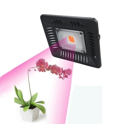 50W Ultra-Thin LED Plant Light, Full Spectrum COB Growth Light, Vegetable, Fruit & Flower Greenhouse Fill Light Without Plug-garmade.com