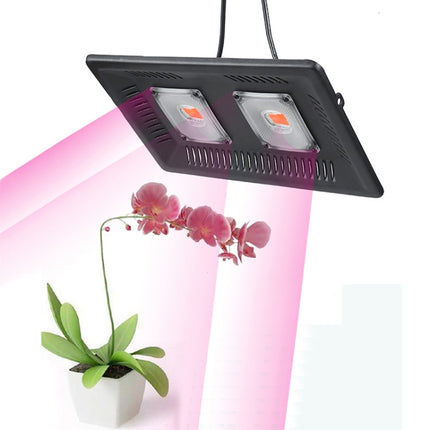 100W Ultra-Thin LED Plant Light, Full Spectrum COB Growth Light, Vegetable, Fruit & Flower Greenhouse Fill Light Without Plug-garmade.com