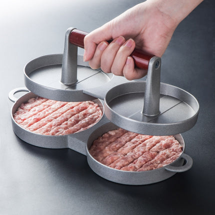 Aluminum Alloy Burger Press Meatloaf Press Mold-garmade.com