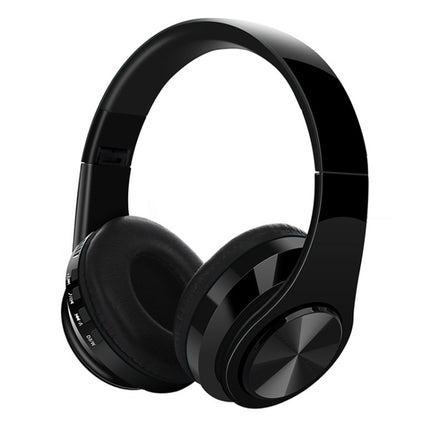 FG-69 Bluetooth Wireless Headset Subwoofer Mobile Computer Headset(Black)-garmade.com