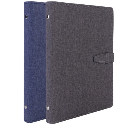 Deli 3309 A5 Loose-Leaf Notebook Office Business Carry Meeting Notes, Random Color Delivery-garmade.com