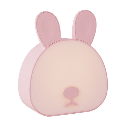 Cute Rabbit Night Light USB Charging Bedroom Bedside Sleeping Eye Protection Lamp(Pink)-garmade.com
