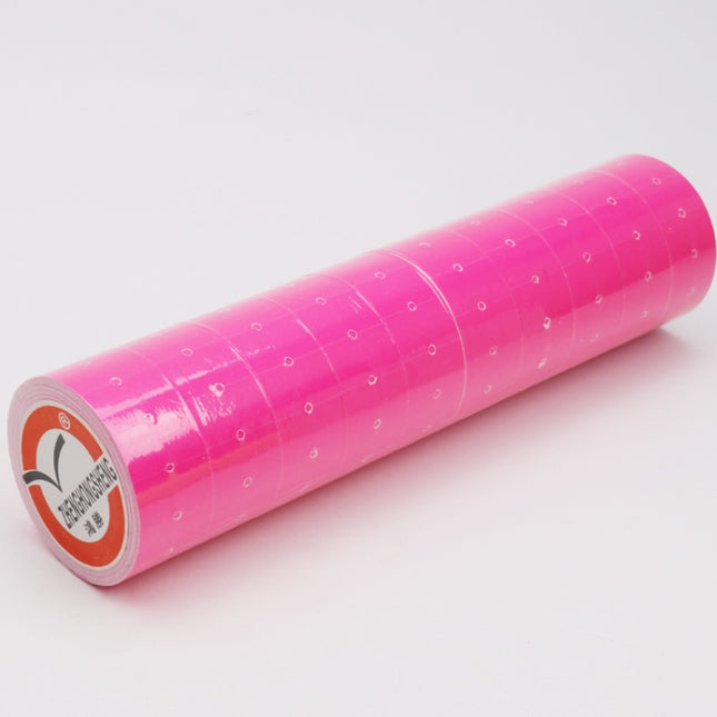 A400 3 PCS Color Coding Paper Supermarket Price Label Paper(Pink)-garmade.com