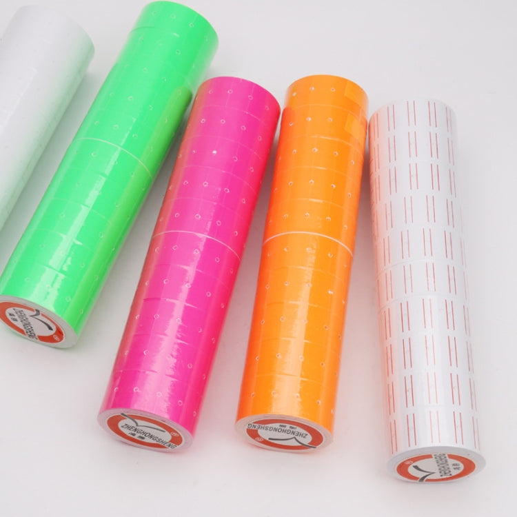 A400 3 PCS Color Coding Paper Supermarket Price Label Paper(Double Red line)-garmade.com