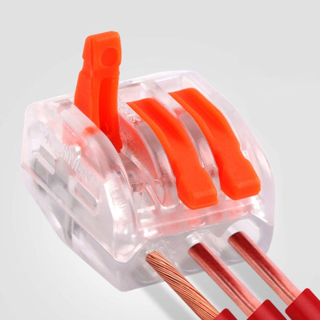 10 PCS VSE-413W Plastic Terminal Home Wiring Terminal Wire Connector-garmade.com