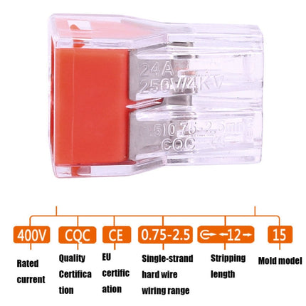 10 PCS VSE-104 Fast Wire Connector Terminal-garmade.com