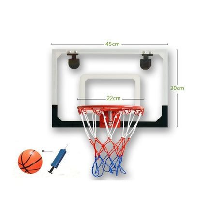Children Basketball Stand Transparent Wall-Mounted Basketball Board-garmade.com