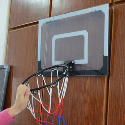 Children Basketball Stand Transparent Wall-Mounted Basketball Board-garmade.com
