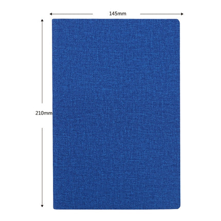 2 PCS Business Notebook PU Notepad Student Diary Book, Specification: A5(Blue)-garmade.com