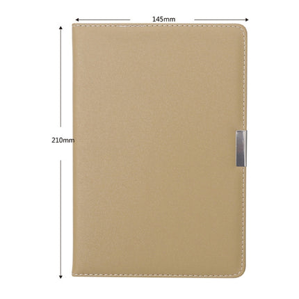 2 PCS PU Business Notebook Mounted Sewing Thread Notebook, Specification: A5(Yellow)-garmade.com