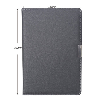 2 PCS PU Business Notebook Mounted Sewing Thread Notebook, Specification: A5(Dark Gray)-garmade.com