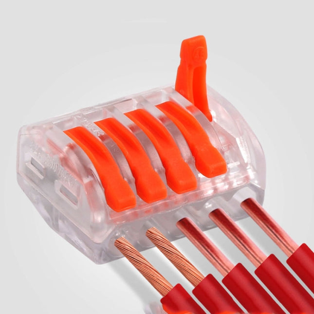 10 PCS VSE-415W Wire Connector Transparent Terminal-garmade.com