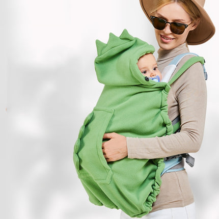 Infant Function Multi-Cartoon Cloak Autumn And Winter Go Out Windshield Cloak( Forest Dinosaurs)-garmade.com