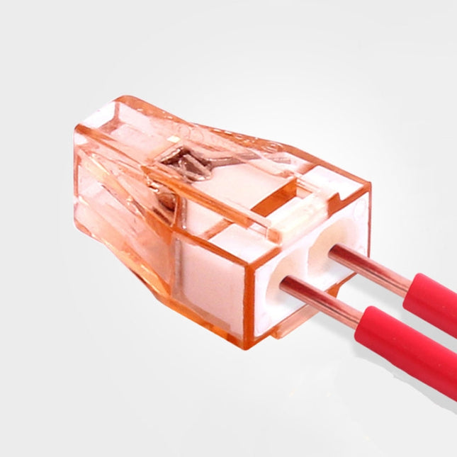 10 PCS 602A Wire Quick Connector Terminal Block Plug-In Parallel Splitter Crimp Cap Copper Insulated Connector-garmade.com