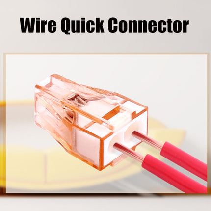 10 PCS 602A Wire Quick Connector Terminal Block Plug-In Parallel Splitter Crimp Cap Copper Insulated Connector-garmade.com