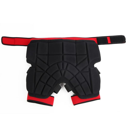 SULAITE Roller Skating Protective Equipment Fishing Pants Outdoor Sports Drop Diaper Pants Protective Gear, Size: M(Black)-garmade.com