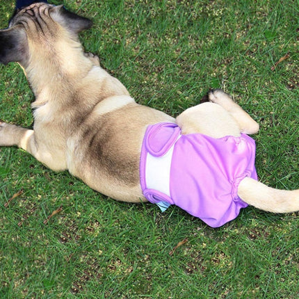 Pet Physiological Pants Pet Waterproof Panties, Size: XS(Purple)-garmade.com