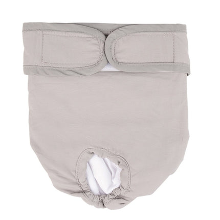 Pet Physiological Pants Pet Waterproof Panties, Size: XL(Gray)-garmade.com