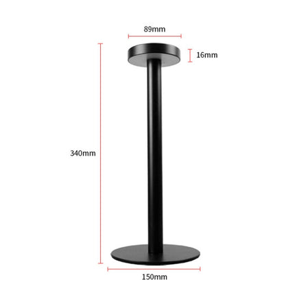 BC965 Student Eye Protection USB Waterproof LED Table Lamp Bedside Bar Table Lamp, Colour: Black-garmade.com