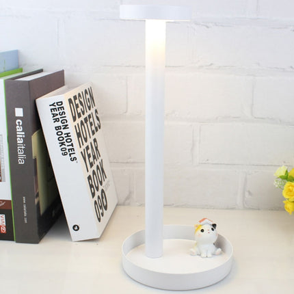BC965 Student Eye Protection USB Waterproof LED Table Lamp Bedside Bar Table Lamp, Colour: White Storage-garmade.com
