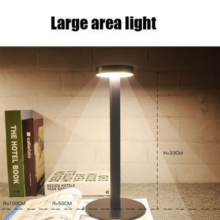 BC965 Student Eye Protection USB Waterproof LED Table Lamp Bedside Bar Table Lamp, Colour: White Storage-garmade.com