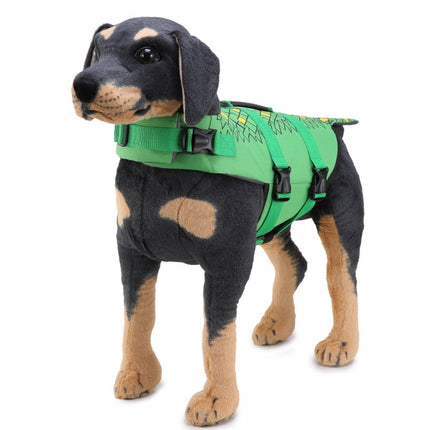 Dog Supplies Pet Swimwear Life Jackets, Size: S(JSY02 Green)-garmade.com