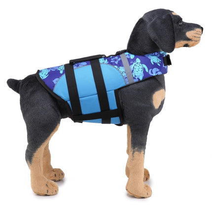 Dog Supplies Pet Swimwear Life Jackets, Size: S(JSY05 Blue)-garmade.com