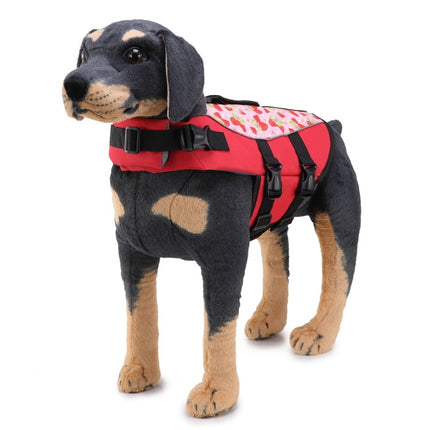 Dog Supplies Pet Swimwear Life Jackets, Size: S(JSY07 Red)-garmade.com