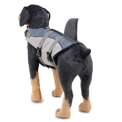 Dog Supplies Pet Swimwear Life Jackets, Size: S(JSY03 Gray)-garmade.com