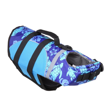 Dog Supplies Pet Swimwear Life Jackets, Size: M(JSY05 Blue)-garmade.com