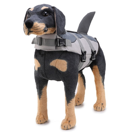 Dog Supplies Pet Swimwear Life Jackets, Size: L(JSY03 Gray)-garmade.com
