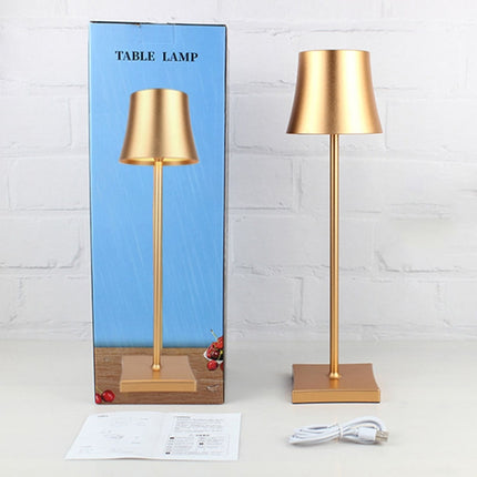 BC963B LED Student Eye Protection Table Lamp Bar Atmosphere Lamp Baby Feeding Bedside Lamp(Gold)-garmade.com