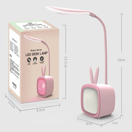 2 PCS Cute Pet USB Table Lamp Energy-Saving Eye Protection LED Bedroom Dormitory Night Light, Random Color Delivery(Cute Bear)-garmade.com