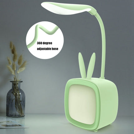 2 PCS Cute Pet USB Table Lamp Energy-Saving Eye Protection LED Bedroom Dormitory Night Light, Random Color Delivery(Rabbit)-garmade.com