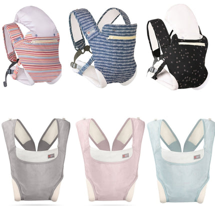 Kangaroo Baby Portable Multifunctional Baby Carrier Front Hold Baby Breathable Carrier(Neon Stripes)-garmade.com