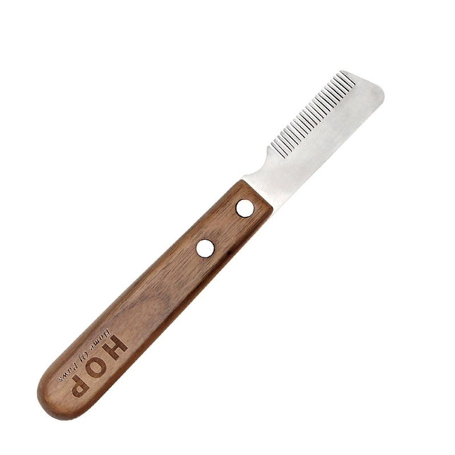 HOP Terrier Dog Plucking Knife Pet Grooming & Shaving Tool(CS276 Right Hand)-garmade.com