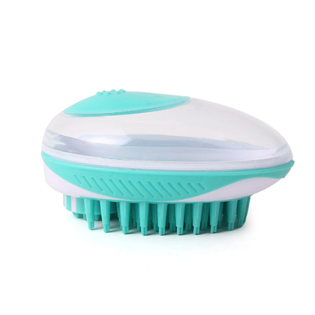 Pet Bath Brush Dog Massage Cleaning And Beauty Products(Green)-garmade.com