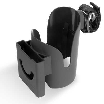 Baby Stroller Universal Cup Holder Mobile Phone Milk Bottle Water Cup Holder(Black J4076)-garmade.com